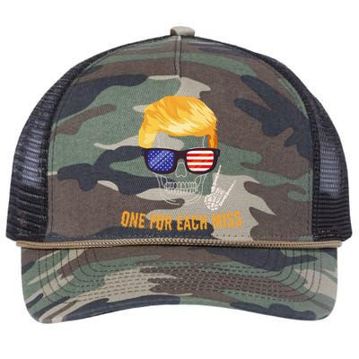 One For Each Miss Funny Trump Halloween Retro Rope Trucker Hat Cap