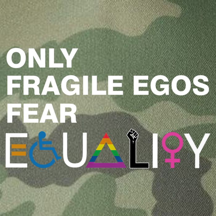 Only Fragile Egos Fear Equality Hu Rights Meaningful Gift Legacy Tie Dye Trucker Hat