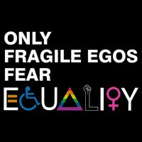 Only Fragile Egos Fear Equality Hu Rights Meaningful Gift Impact Tech Backpack