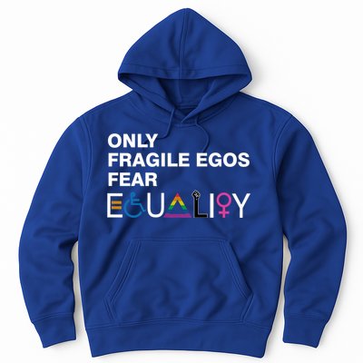 Only Fragile Egos Fear Equality Hu Rights Meaningful Gift Hoodie