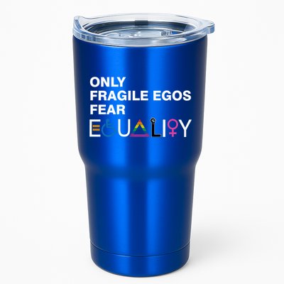 Only Fragile Egos Fear Equality Hu Rights Meaningful Gift Tumbler