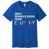 Only Fragile Egos Fear Equality Hu Rights Meaningful Gift Premium T-Shirt