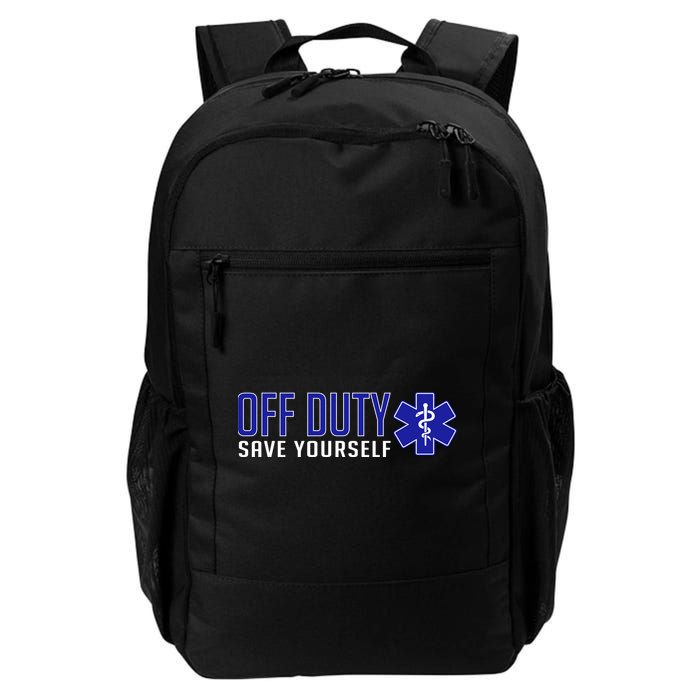Off Duty Save Yourself EMT Backpack
