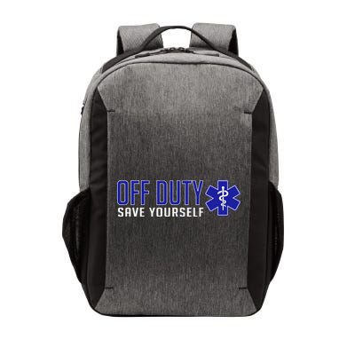 Off Duty Save Yourself EMT Vector Backpack