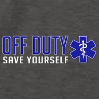 Off Duty Save Yourself EMT Vector Backpack