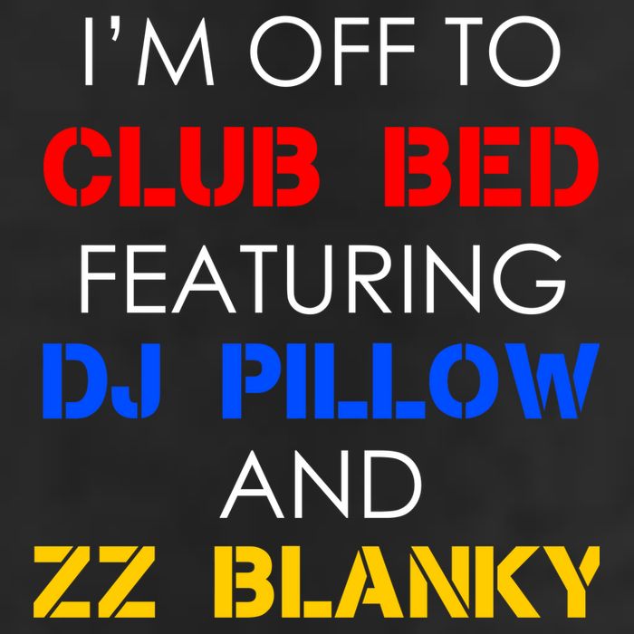 Off To Club Bed Featuring DJ Pillow and ZZ Blanky Trucker Hat