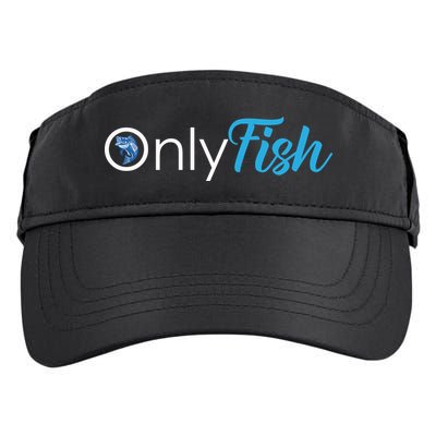 Only Fish Fishing Adult Drive Performance Visor