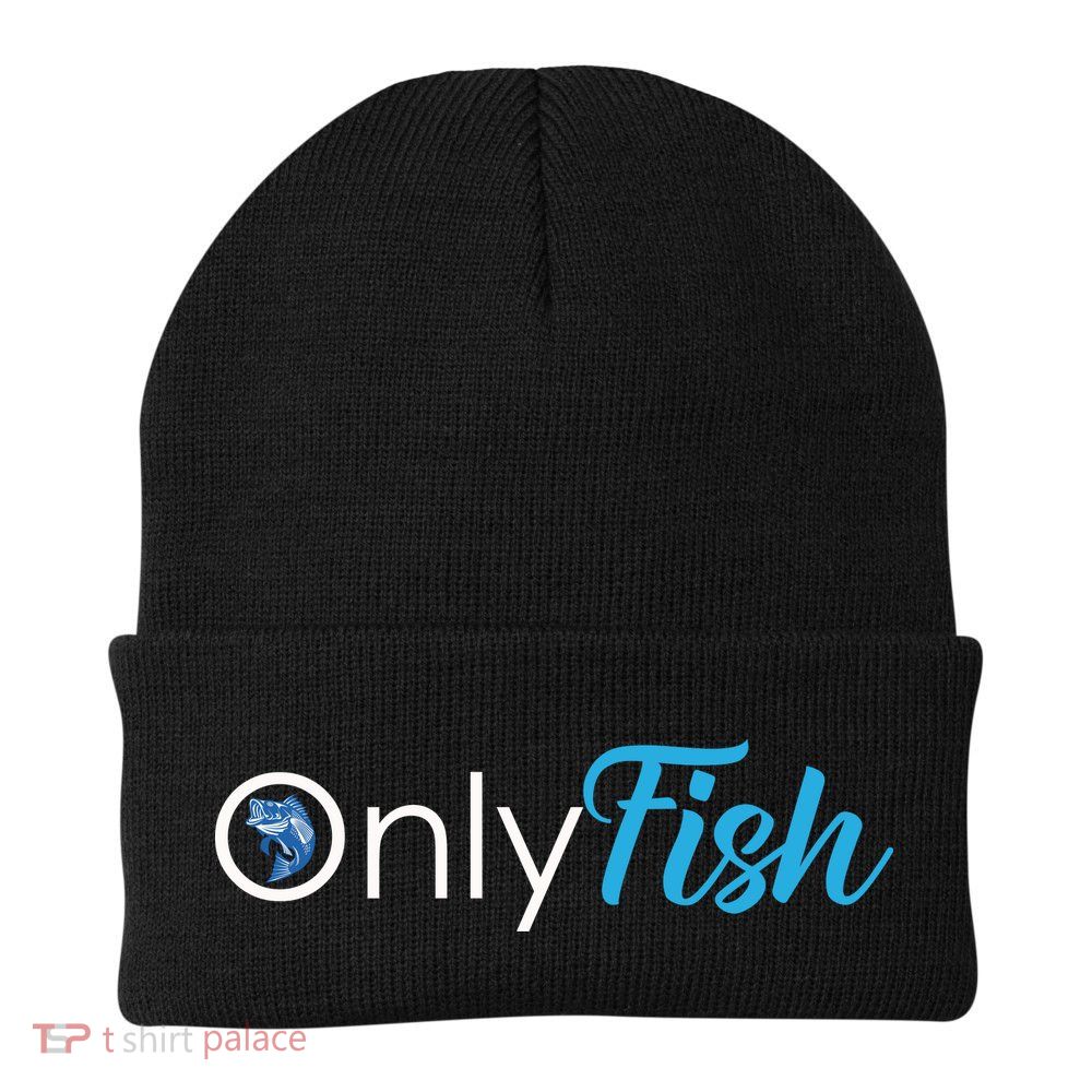 Only Fish Fishing Beanie