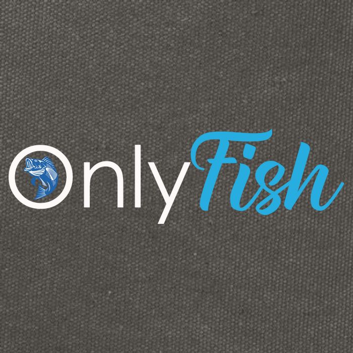 Only Fish Fishing Cotton Canvas Backpack