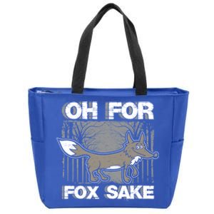 Oh For Fox Sake Great Gift 10089 Zip Tote Bag