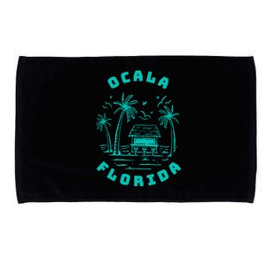 Ocala Fl Florida City Lover Home Gift Graphic Microfiber Hand Towel