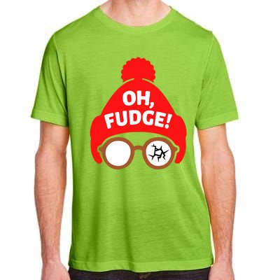 Oh Fudge Funny Christmas Adult ChromaSoft Performance T-Shirt