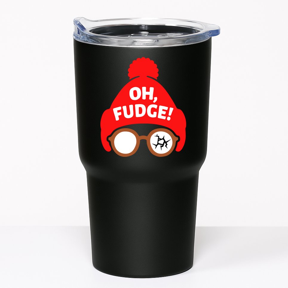 Oh Fudge Funny Christmas Tumbler