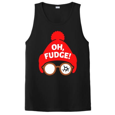 Oh Fudge Funny Christmas PosiCharge Competitor Tank