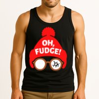 Oh Fudge Funny Christmas Tank Top