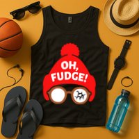 Oh Fudge Funny Christmas Tank Top