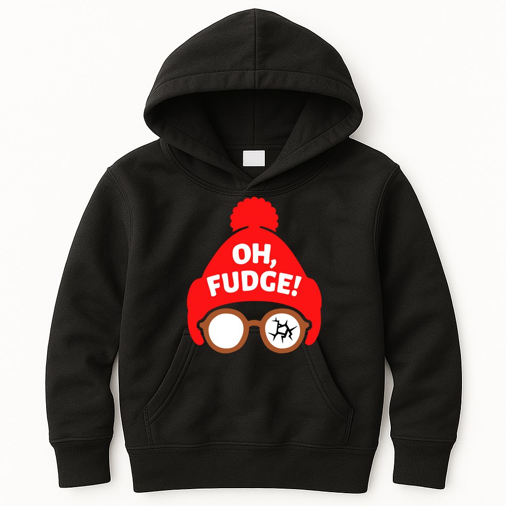 Oh Fudge Funny Christmas Kids Hoodie