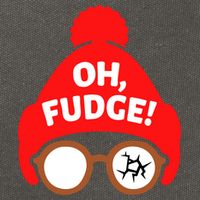 Oh Fudge Funny Christmas Cotton Canvas Backpack