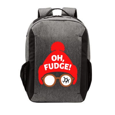 Oh Fudge Funny Christmas Vector Backpack