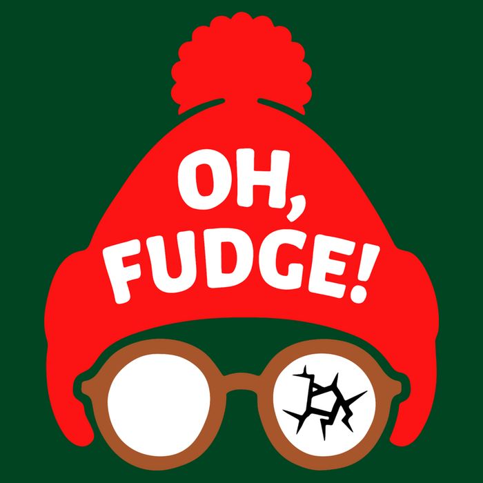 Oh Fudge Funny Christmas Cooling Performance Crew T-Shirt