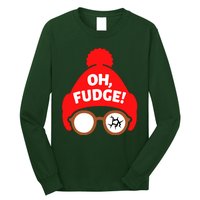 Oh Fudge Funny Christmas Long Sleeve Shirt