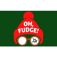 Oh Fudge Funny Christmas Bumper Sticker