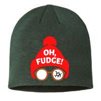 Oh Fudge Funny Christmas Sustainable Beanie