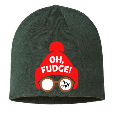 Oh Fudge Funny Christmas Sustainable Beanie