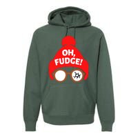 Oh Fudge Funny Christmas Premium Hoodie