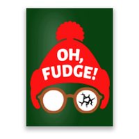 Oh Fudge Funny Christmas Poster