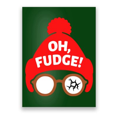 Oh Fudge Funny Christmas Poster