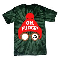 Oh Fudge Funny Christmas Tie-Dye T-Shirt