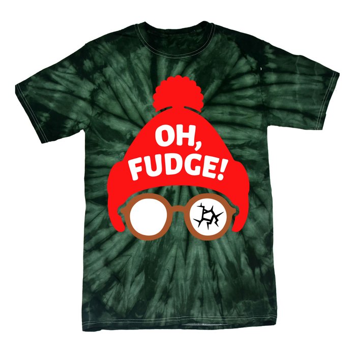 Oh Fudge Funny Christmas Tie-Dye T-Shirt