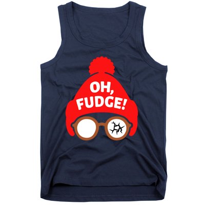 Oh Fudge Funny Christmas Tank Top