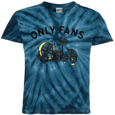 Only Fans Funny Gift Kids Tie-Dye T-Shirt