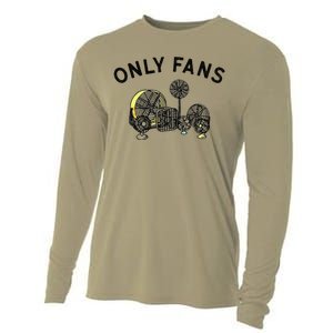 Only Fans Funny Gift Cooling Performance Long Sleeve Crew