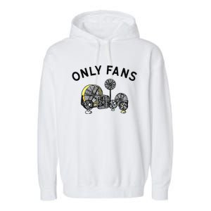 Only Fans Funny Gift Garment-Dyed Fleece Hoodie