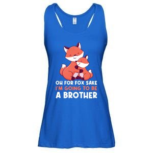 Oh For Fox Sake Im Going To Be A Brother Gift Ladies Essential Flowy Tank