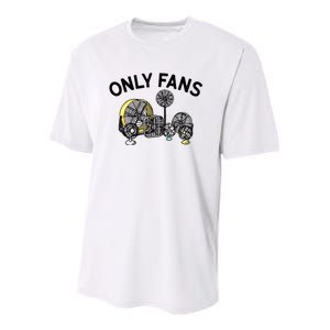 Only Fans Funny Gift Youth Performance Sprint T-Shirt