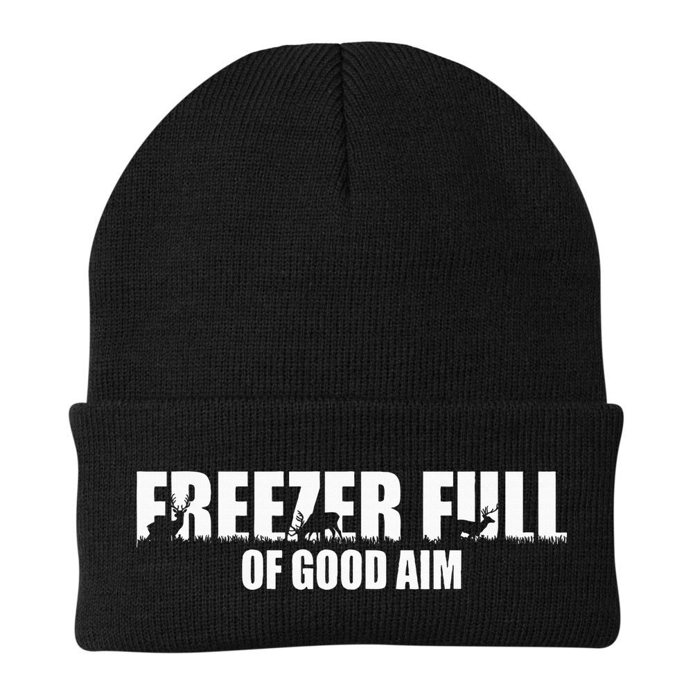Outfit Freezer Full Of Good Aim Hunting Season Hunter Dad Beanie