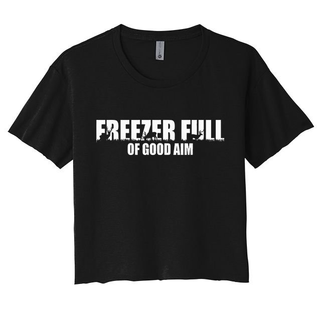 Outfit Freezer Full Of Good Aim Hunting Season Hunter Dad Crop Top