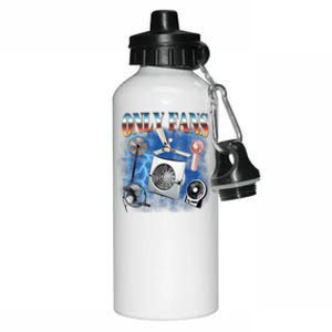 Only Fans Funny Fans Joke Meme Adult Humor Aluminum Water Bottle