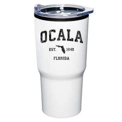 Ocala Florida Fl Vintage Established Athletic Sports Design Tumbler