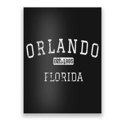 Orlando Florida Fl Vintage Poster