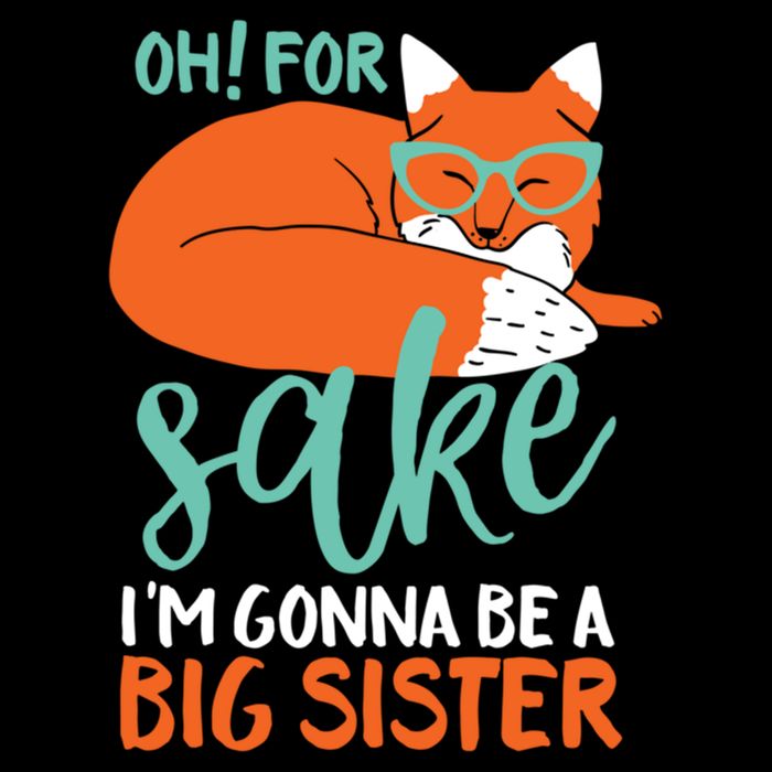 Oh For Fox Sake Im Gonna Be Big Sister Funny Cute Pregnancy Cute Gift Mug