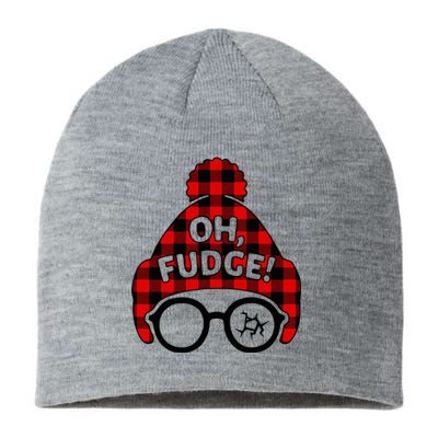 Oh Fudge Funny Christmas Sustainable Beanie