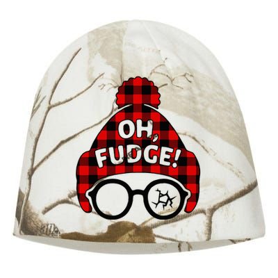 Oh Fudge Funny Christmas Kati - Camo Knit Beanie