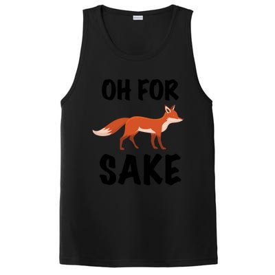 Oh For Fox Sake Lets Chill Animal Lover Costume Gift PosiCharge Competitor Tank