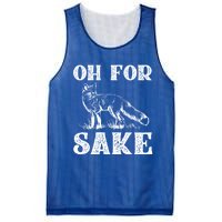 Oh For Fox Sake Gift Mesh Reversible Basketball Jersey Tank