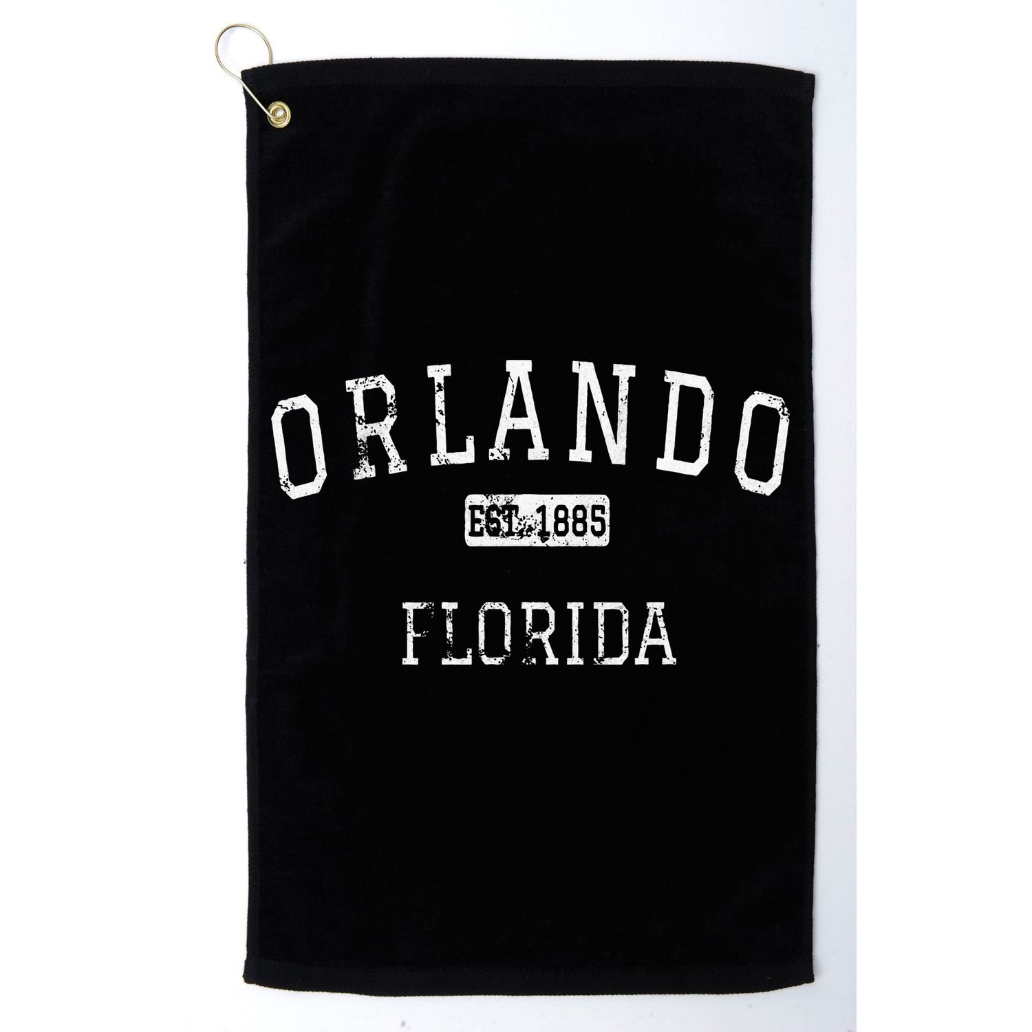 Orlando Florida FL Vintage Golf Towel